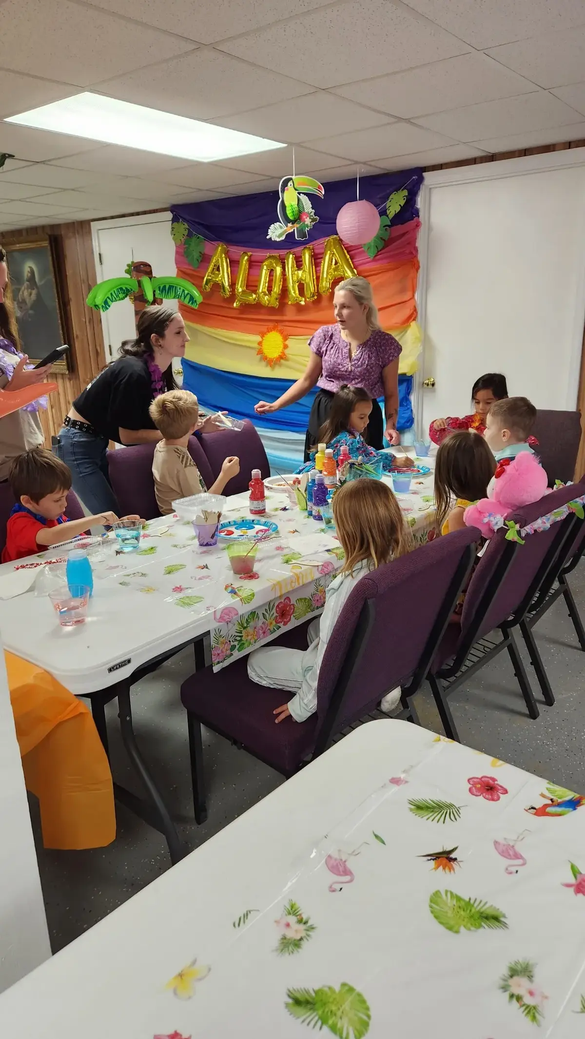 VBS crafts and activities at New Life Assembly